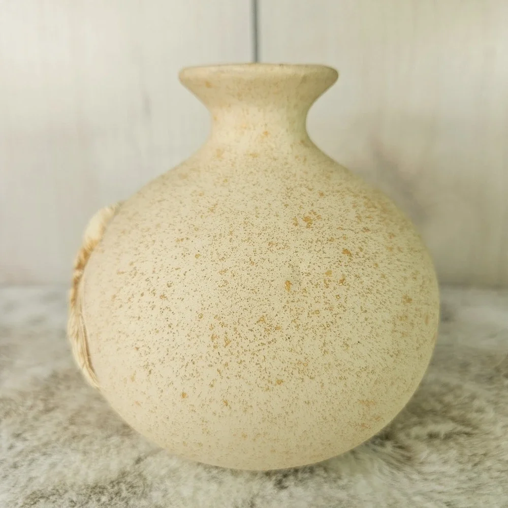 *Native American Mother Child Baby Round Pottery Art‎ 5